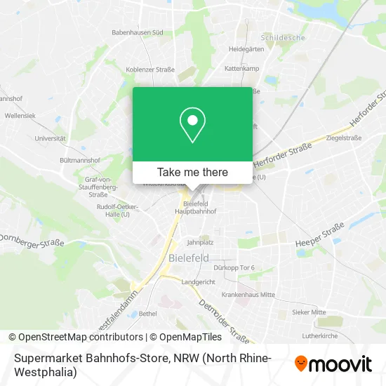 Карта Supermarket Bahnhofs-Store