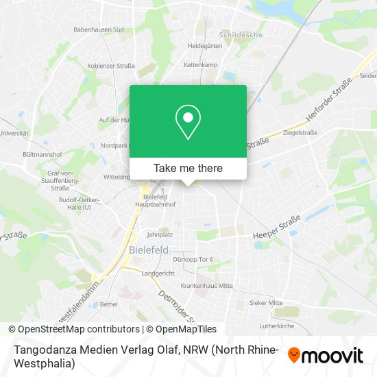 Tangodanza Medien Verlag Olaf map