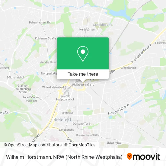 Карта Wilhelm Horstmann