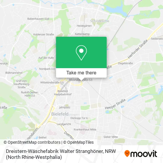 Карта Dreistern-Wäschefabrik Walter Stranghöner