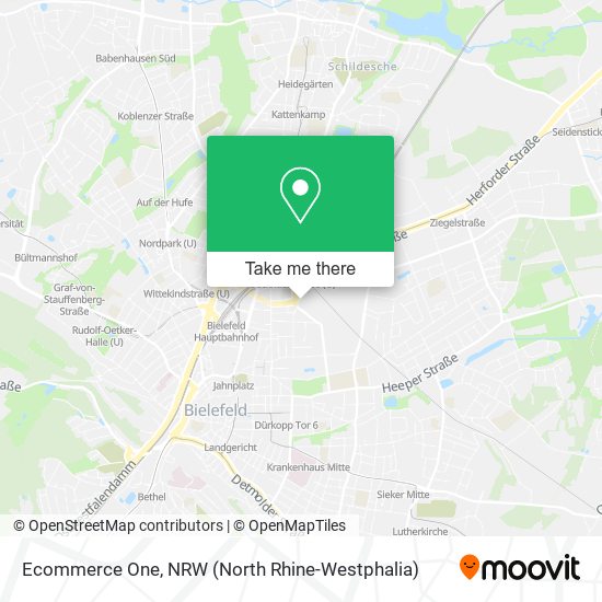 Ecommerce One map