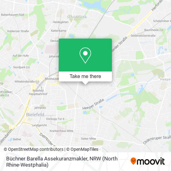 Büchner Barella Assekuranzmakler map