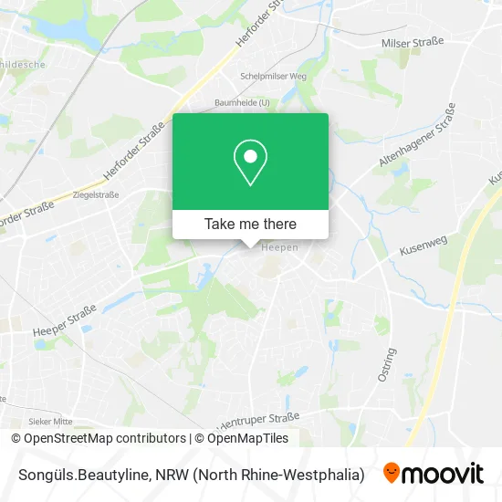 Карта Songüls.Beautyline