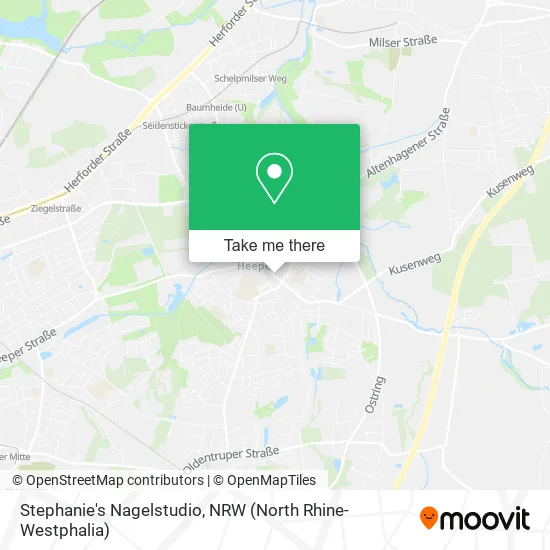 Stephanie's Nagelstudio map