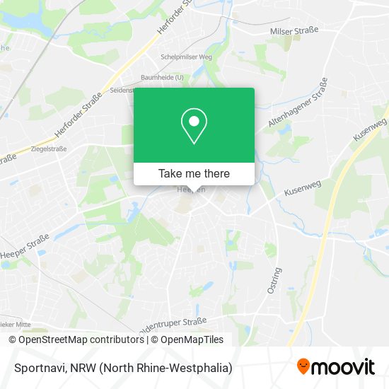 Sportnavi map