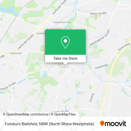 Fotokurs Bielefeld map