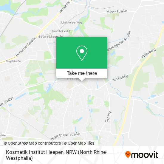 Карта Kosmetik Institut Heepen