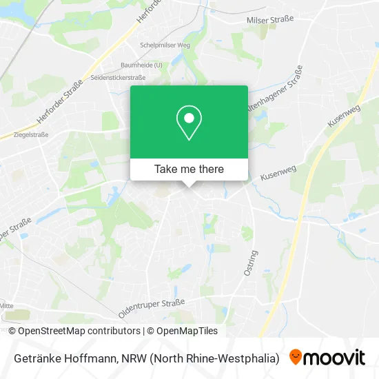 Карта Getränke Hoffmann