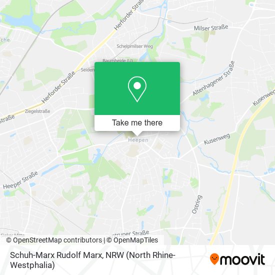 Schuh-Marx Rudolf Marx map