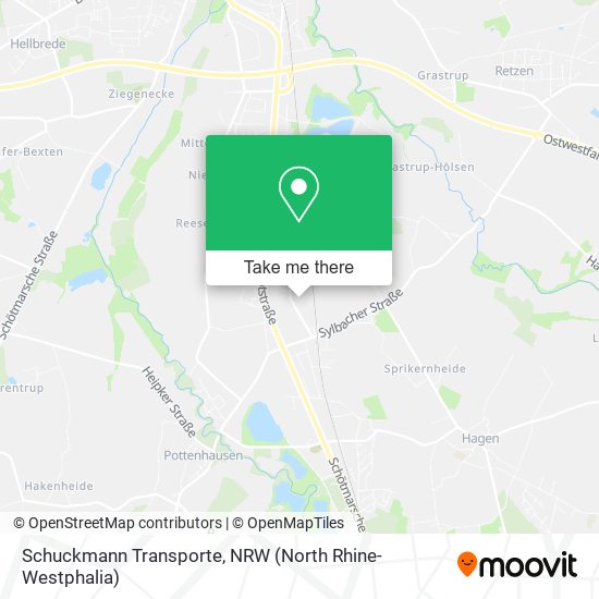 Schuckmann Transporte map