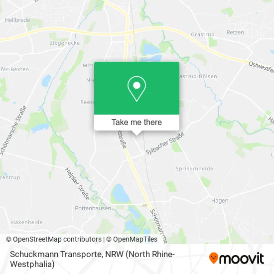 Карта Schuckmann Transporte