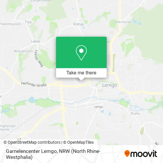 Карта Garnelencenter Lemgo