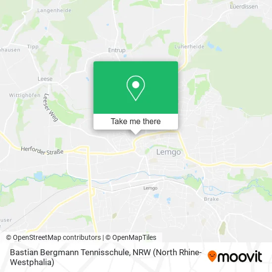 Карта Bastian Bergmann Tennisschule