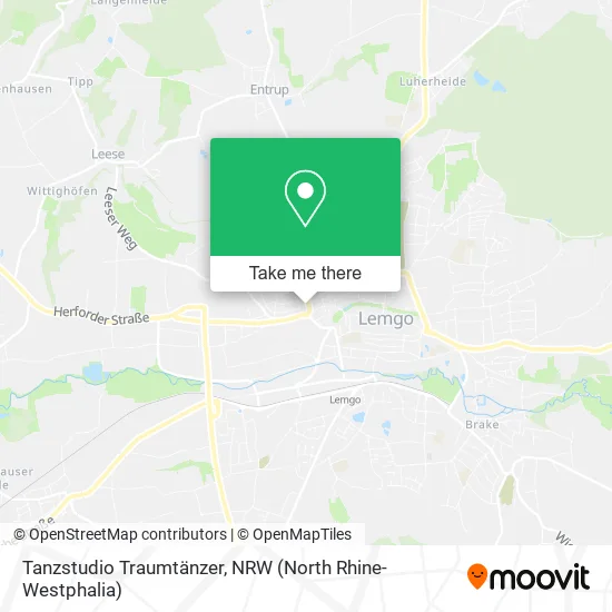 Карта Tanzstudio Traumtänzer