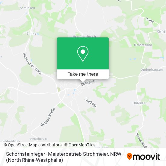 Schornsteinfeger- Meisterbetrieb Strohmeier map
