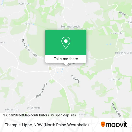 Карта Therapie-Lippe