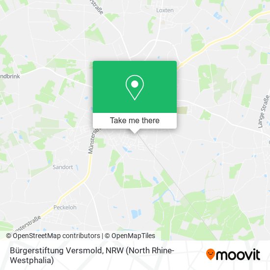 Bürgerstiftung Versmold map