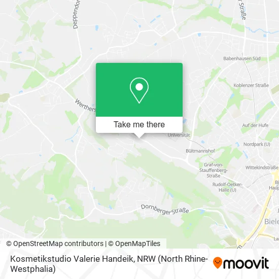 Карта Kosmetikstudio Valerie Handeik