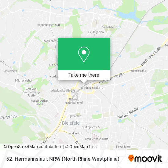 Карта 52. Hermannslauf