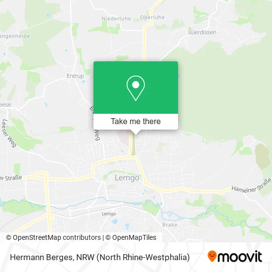 Карта Hermann Berges