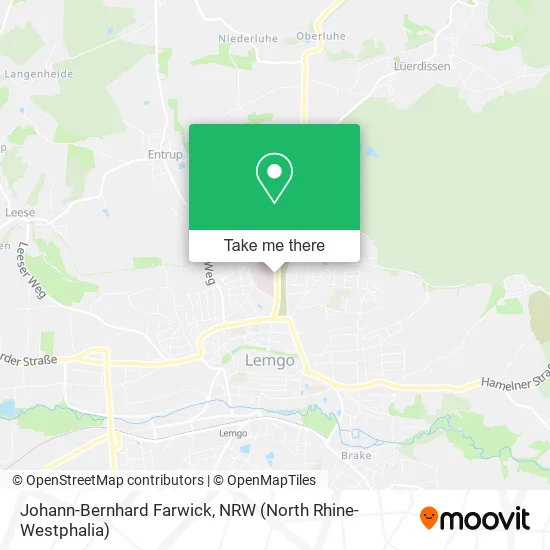 Карта Johann-Bernhard Farwick