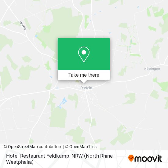 Hotel-Restaurant Feldkamp map