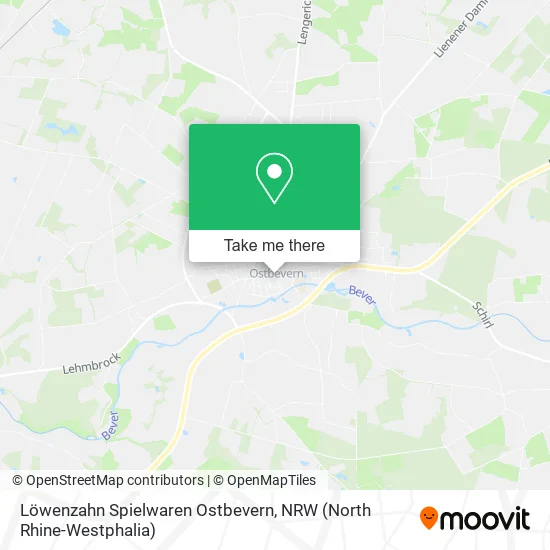 Карта Löwenzahn Spielwaren Ostbevern