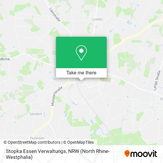 Stopka Essen Verwaltungs map