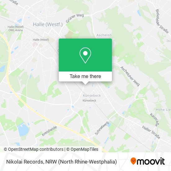 Nikolai Records map