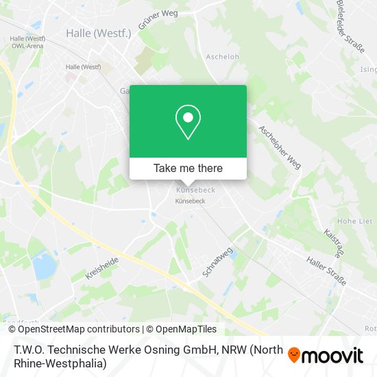 T.W.O. Technische Werke Osning GmbH map