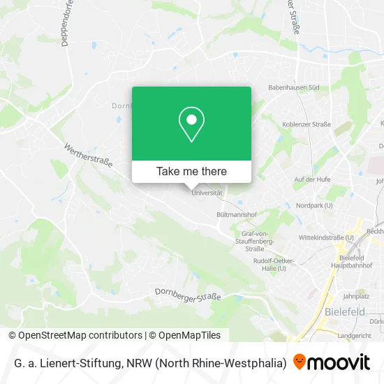 Карта G. a. Lienert-Stiftung