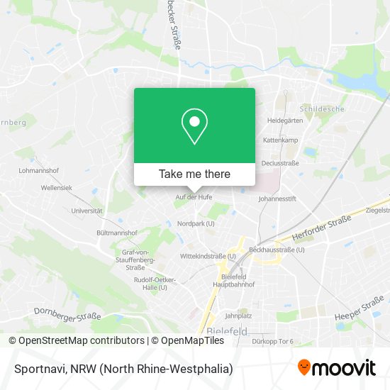 Sportnavi map