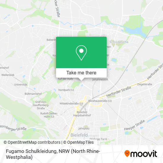Карта Fugamo Schulkleidung
