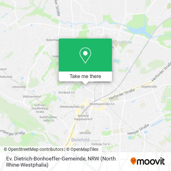 Ev. Dietrich-Bonhoeffer-Gemeinde map