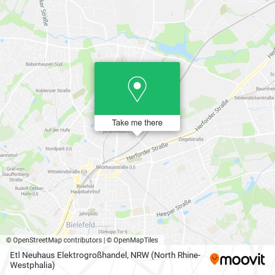 Etl Neuhaus Elektrogroßhandel map