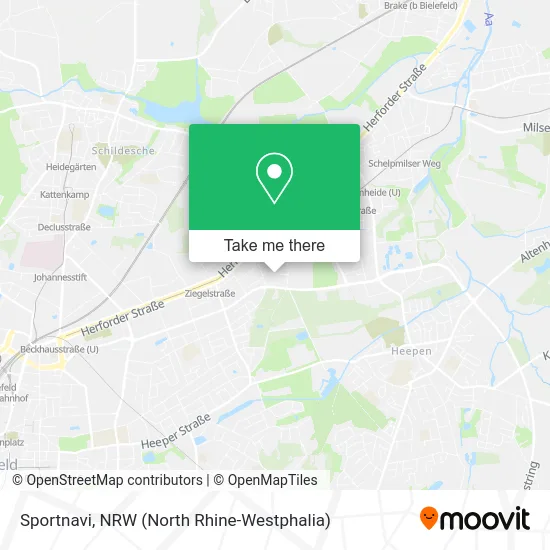 Sportnavi map