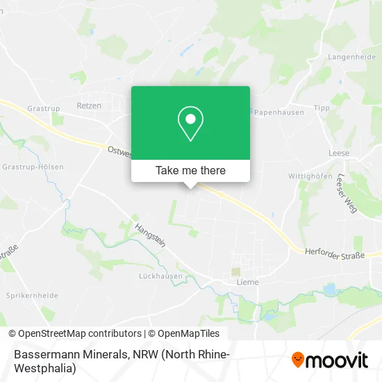 Карта Bassermann Minerals