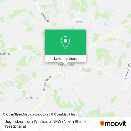 Карта Jugendzentrum Westside
