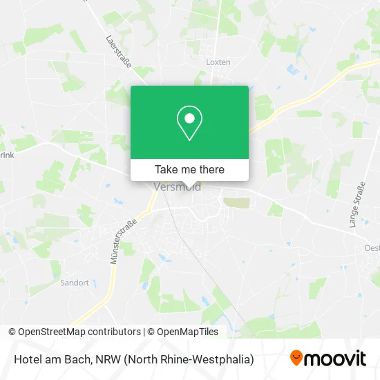 Карта Hotel am Bach
