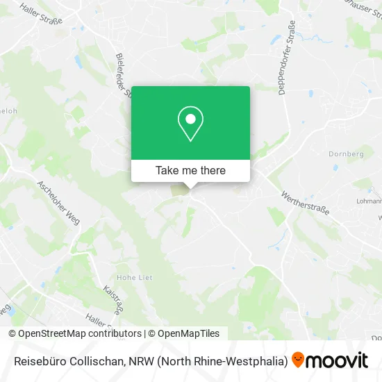 Карта Reisebüro Collischan