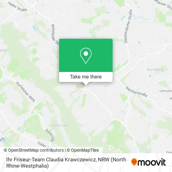 Карта Ihr Friseur-Team Claudia Krawczewicz