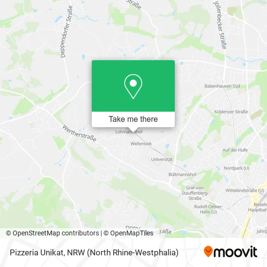 Карта Pizzeria Unikat