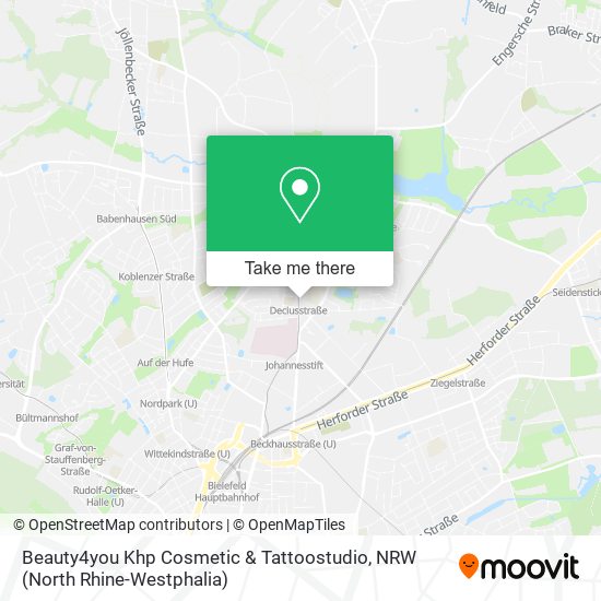 Beauty4you Khp Cosmetic & Tattoostudio map