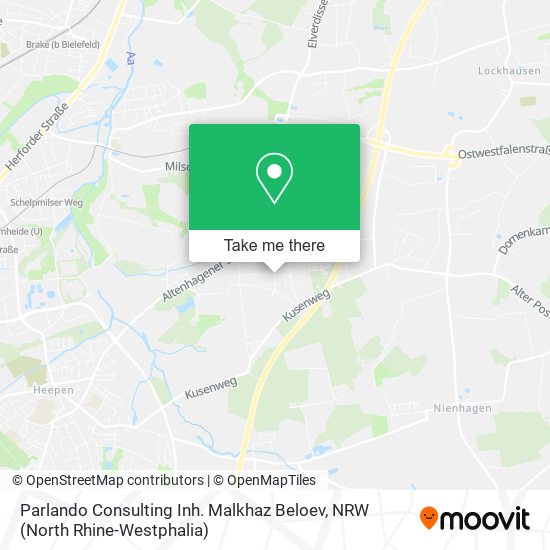 Parlando Consulting Inh. Malkhaz Beloev map