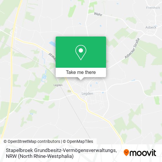 Stapelbroek Grundbesitz-Vermögensverwaltungs map