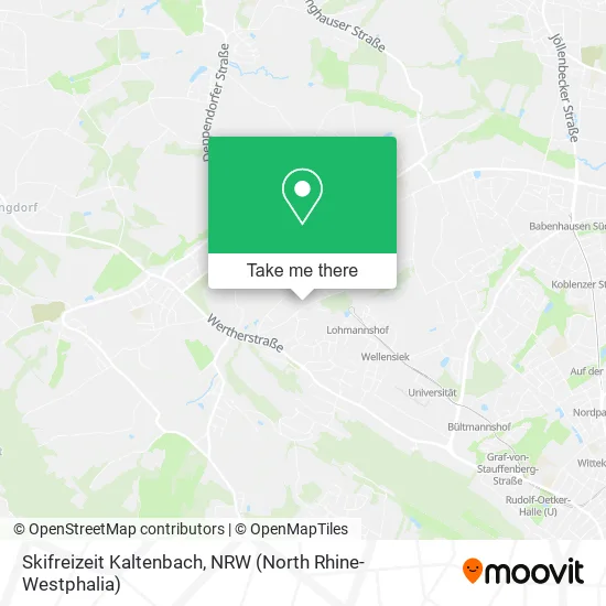 Карта Skifreizeit Kaltenbach