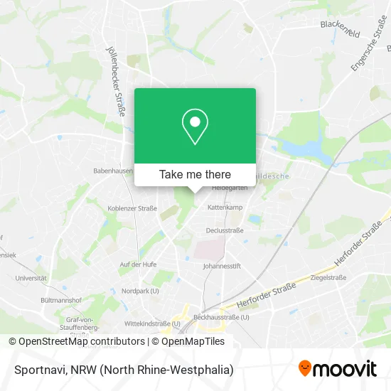 Sportnavi map