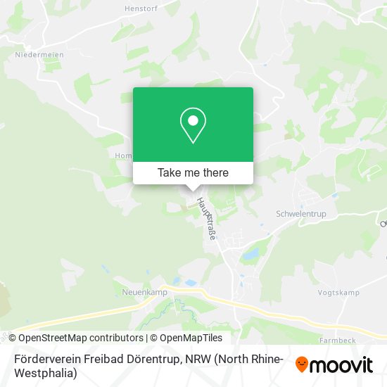 Förderverein Freibad Dörentrup map