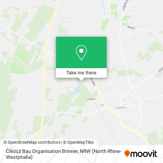 Čĺěôçź Bau Organisation Brinner map