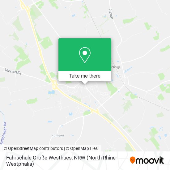 Fahrschule Große Westhues map
